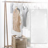 Maxbell Suit Bag Dress Bag Water Resistance Hanging Vacuum for Dresses Coats Clothes 70cmx145cm