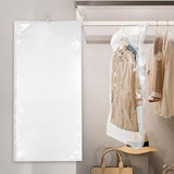 Maxbell Suit Bag Dress Bag Water Resistance Hanging Vacuum for Dresses Coats Clothes 70cmx145cm