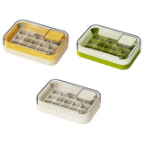 Maxbell Ice Cube Tray for Freezer Reusable for Chilled Drinks Coffee Summer Beverage White