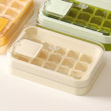 Maxbell Ice Cube Tray for Freezer Reusable for Chilled Drinks Coffee Summer Beverage White