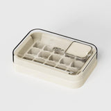 Maxbell Ice Cube Tray for Freezer Reusable for Chilled Drinks Coffee Summer Beverage White