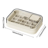 Maxbell Ice Cube Tray for Freezer Reusable for Chilled Drinks Coffee Summer Beverage White