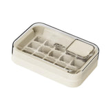 Maxbell Ice Cube Tray for Freezer Reusable for Chilled Drinks Coffee Summer Beverage White