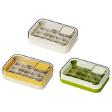 Maxbell Ice Cube Tray for Freezer Reusable for Chilled Drinks Coffee Summer Beverage White