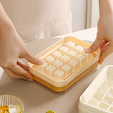 Maxbell Ice Cube Tray for Freezer Reusable for Chilled Drinks Coffee Summer Beverage Yellow