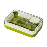 Maxbell Ice Cube Tray for Freezer Reusable for Chilled Drinks Coffee Summer Beverage Green