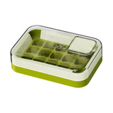 Maxbell Ice Cube Tray for Freezer Reusable for Chilled Drinks Coffee Summer Beverage Green