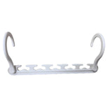 Maxbell 10x Space Saving Hangers Closet Organizer and Storage for Organization Pants White