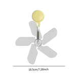 Maxbell Air Conditioning Wind Deflectors Air Register for Bedroom Living Room Office 3pcs Yellow