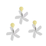 Maxbell Air Conditioning Wind Deflectors Air Register for Bedroom Living Room Office 3pcs Yellow