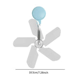 Maxbell Air Conditioning Wind Deflectors Air Register for Bedroom Living Room Office 2pcs Blue