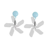 Maxbell Air Conditioning Wind Deflectors Air Register for Bedroom Living Room Office 2pcs Blue