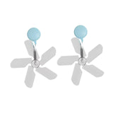 Maxbell Air Conditioning Wind Deflectors Air Register for Bedroom Living Room Office 2pcs Blue