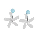 Maxbell Air Conditioning Wind Deflectors Air Register for Bedroom Living Room Office 2pcs Blue