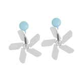 Maxbell Air Conditioning Wind Deflectors Air Register for Bedroom Living Room Office 2pcs Blue
