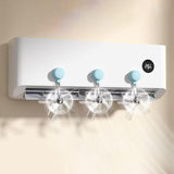 Maxbell Air Conditioning Wind Deflectors Air Register for Bedroom Living Room Office 2pcs Blue