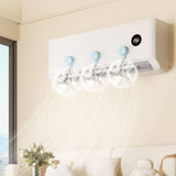 Maxbell Air Conditioning Wind Deflectors Air Register for Bedroom Living Room Office 2pcs Yellow