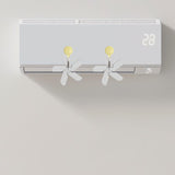 Maxbell Air Conditioning Wind Deflectors Air Register for Bedroom Living Room Office 2pcs Yellow