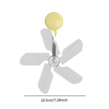 Maxbell Air Conditioning Wind Deflectors Air Register for Bedroom Living Room Office 2pcs Yellow