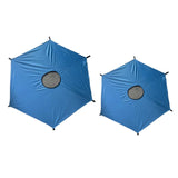 Maxbell Trampoline Sun Shade Cover Backyard Rain Cover Waterproof Trampolines Canopy 8 ft