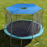 Maxbell Trampoline Sun Shade Cover Backyard Rain Cover Waterproof Trampolines Canopy 8 ft