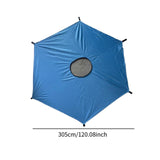 Maxbell Trampoline Sun Shade Cover Backyard Rain Cover Waterproof Trampolines Canopy 10 ft