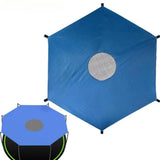 Maxbell Trampoline Sun Shade Cover Backyard Rain Cover Waterproof Trampolines Canopy 10 ft