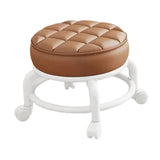 Maxbell 360° Rotating Low Roller Seat Stool Low Noise for Kitchen Barber Shop Office coffee