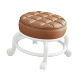 Maxbell 360° Rotating Low Roller Seat Stool Low Noise for Kitchen Barber Shop Office coffee