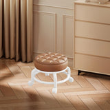 Maxbell 360° Rotating Low Roller Seat Stool Low Noise for Kitchen Barber Shop Office coffee