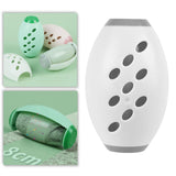 Maxbell Roller Gel Portable Small Clothes Remover for Couch Carpet Clothes White