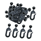 Maxbell 56x Hooks for Gazebo Curtains for Drapes Multipurpose Use Canopy Curtain Kit
