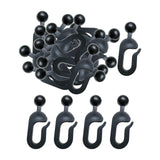 Maxbell 56x Hooks for Gazebo Curtains for Drapes Multipurpose Use Canopy Curtain Kit