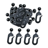 Maxbell 56x Hooks for Gazebo Curtains for Drapes Multipurpose Use Canopy Curtain Kit