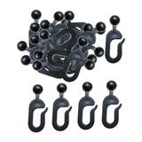 Maxbell 56x Hooks for Gazebo Curtains for Drapes Multipurpose Use Canopy Curtain Kit