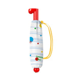 Maxbell Sun Umbrella Portable 8 Ribs Rain Umbrella for Beach Outdoor Activities Trip Blue Colorful Dots