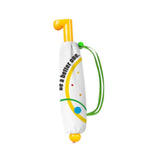 Maxbell Sun Umbrella Portable 8 Ribs Rain Umbrella for Beach Outdoor Activities Trip Yellow