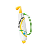 Maxbell Sun Umbrella Portable 8 Ribs Rain Umbrella for Beach Outdoor Activities Trip Yellow