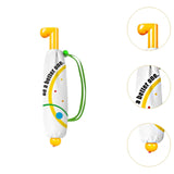 Maxbell Sun Umbrella Portable 8 Ribs Rain Umbrella for Beach Outdoor Activities Trip Yellow