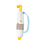 Maxbell Sun Umbrella Portable 8 Ribs Rain Umbrella for Beach Outdoor Activities Trip Coffee Striped