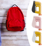 Maxbell Duck Shaped Table Hook Sturdy for Bar School/Office Storage and Organization Black and Yellow