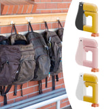 Maxbell Duck Shaped Table Hook Sturdy for Bar School/Office Storage and Organization Black and Yellow