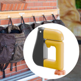 Maxbell Duck Shaped Table Hook Sturdy for Bar School/Office Storage and Organization Black and Yellow