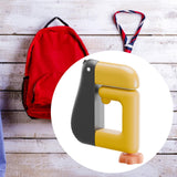 Maxbell Duck Shaped Table Hook Sturdy for Bar School/Office Storage and Organization Black and Yellow