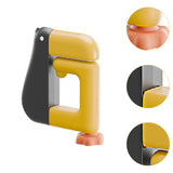 Maxbell Duck Shaped Table Hook Sturdy for Bar School/Office Storage and Organization Black and Yellow