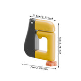Maxbell Duck Shaped Table Hook Sturdy for Bar School/Office Storage and Organization Black and Yellow