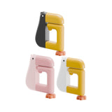 Maxbell Duck Shaped Table Hook Sturdy for Bar School/Office Storage and Organization Black and Yellow