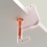 Maxbell Duck Shaped Table Hook Sturdy for Bar School/Office Storage and Organization Pink