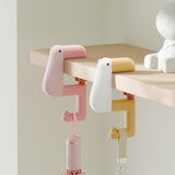 Maxbell Duck Shaped Table Hook Sturdy for Bar School/Office Storage and Organization Pink