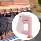 Maxbell Duck Shaped Table Hook Sturdy for Bar School/Office Storage and Organization Pink